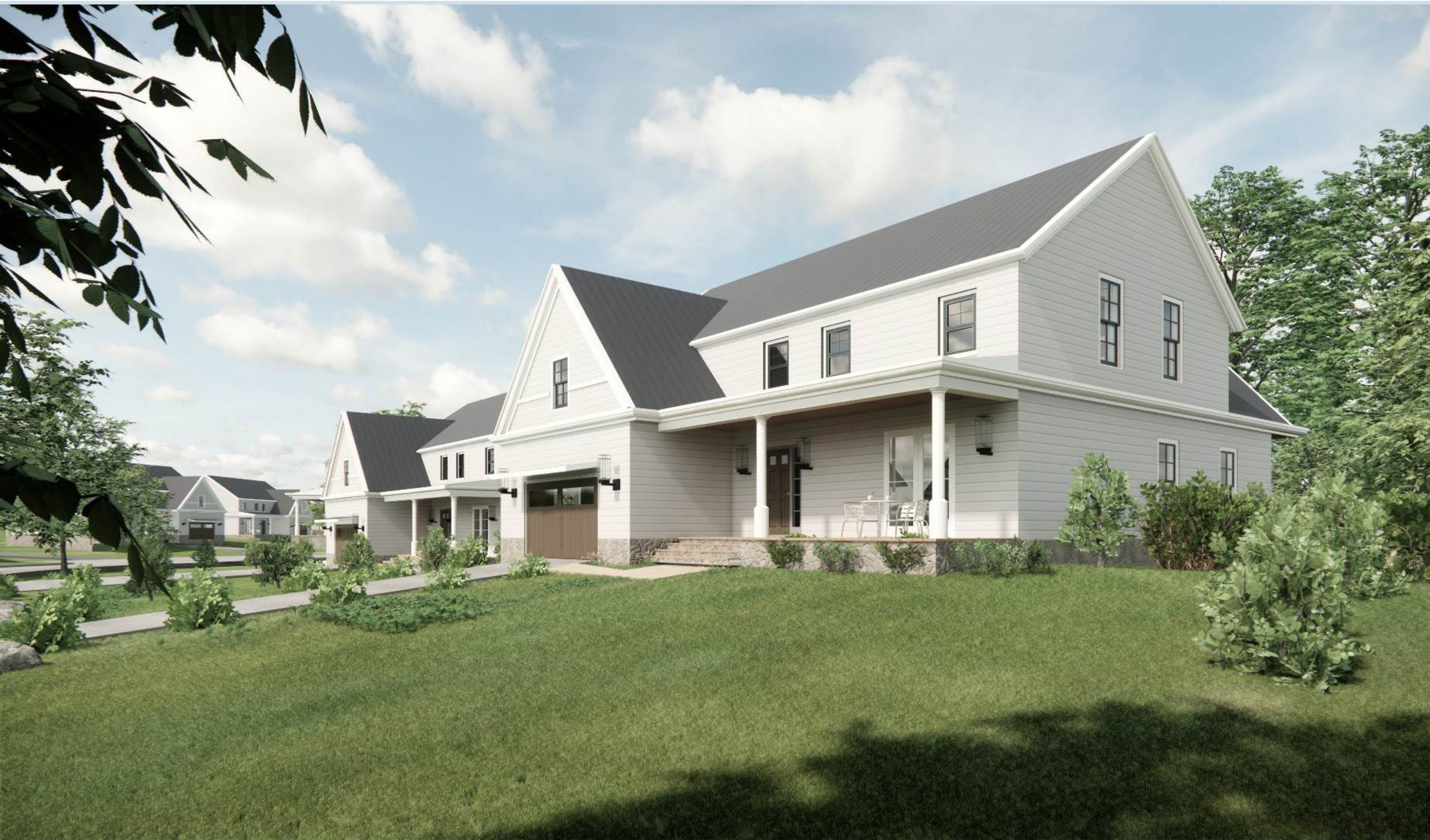 Modern farmhouse, Option C elevation